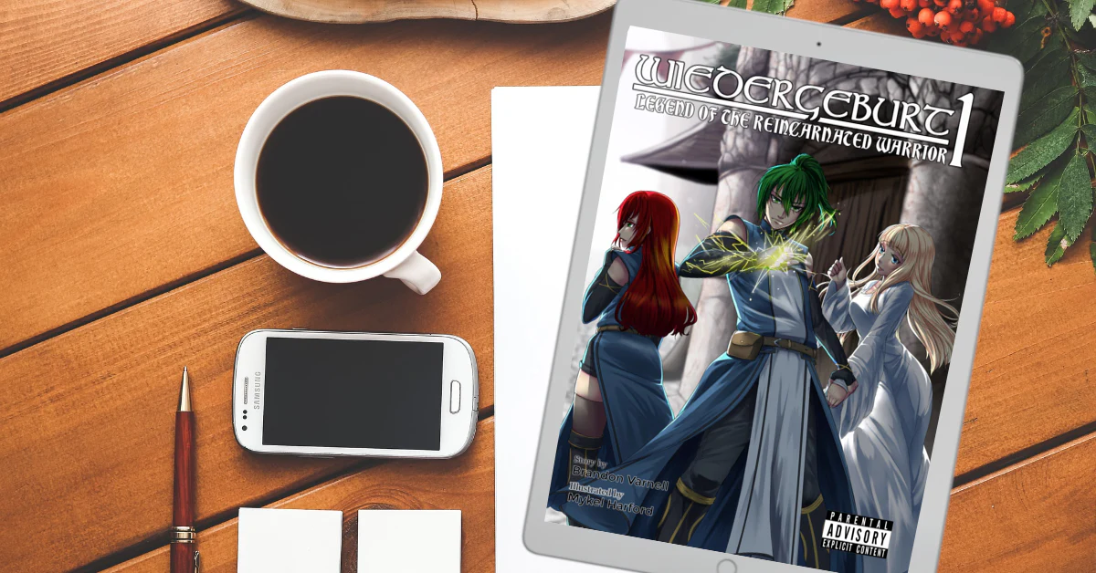 WIEDERGEBURT: Legend of the Reincarnated Warrior: Volumes 1-4 E-Book Bundle - Image 4